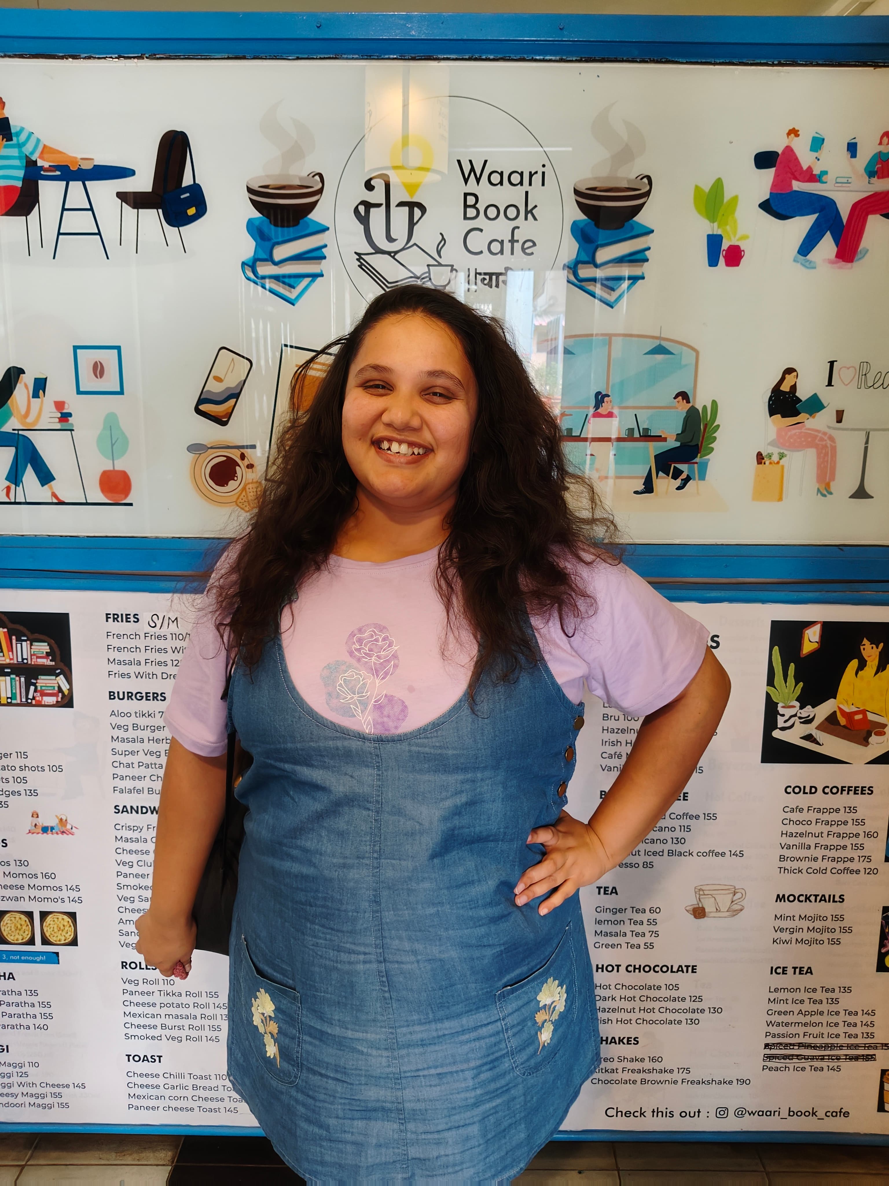 Waari Book Cafe. The kind of place where you accidentally stay for four hours.