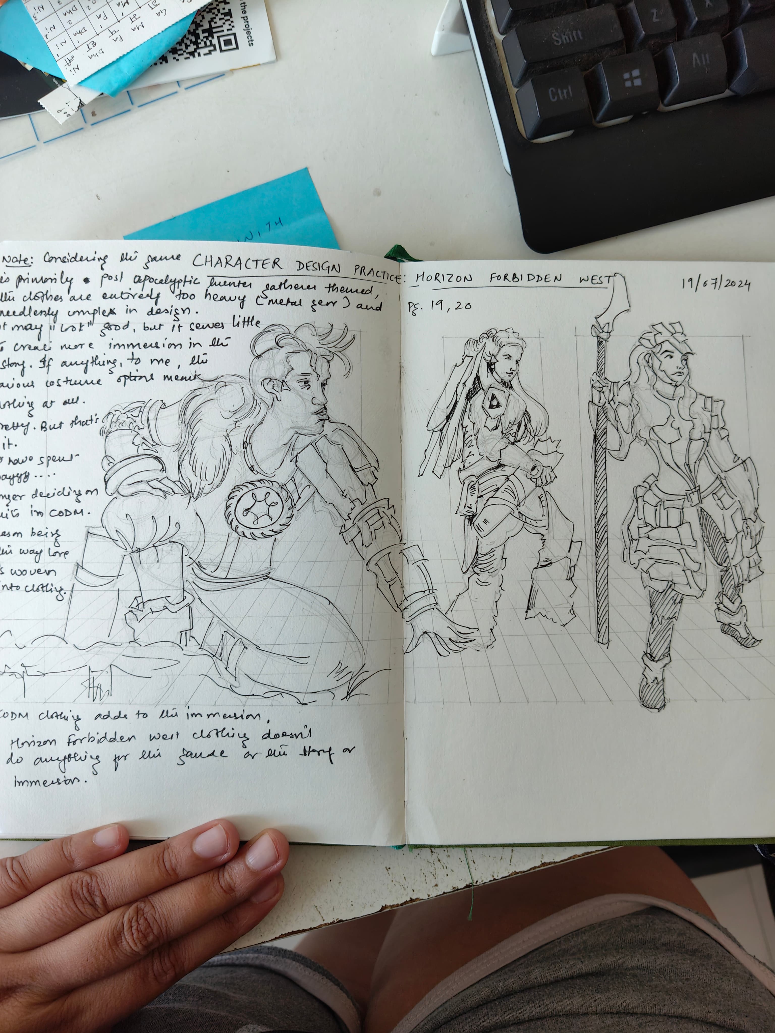 Horizon Forbidden West has insane character design. Had to study it.