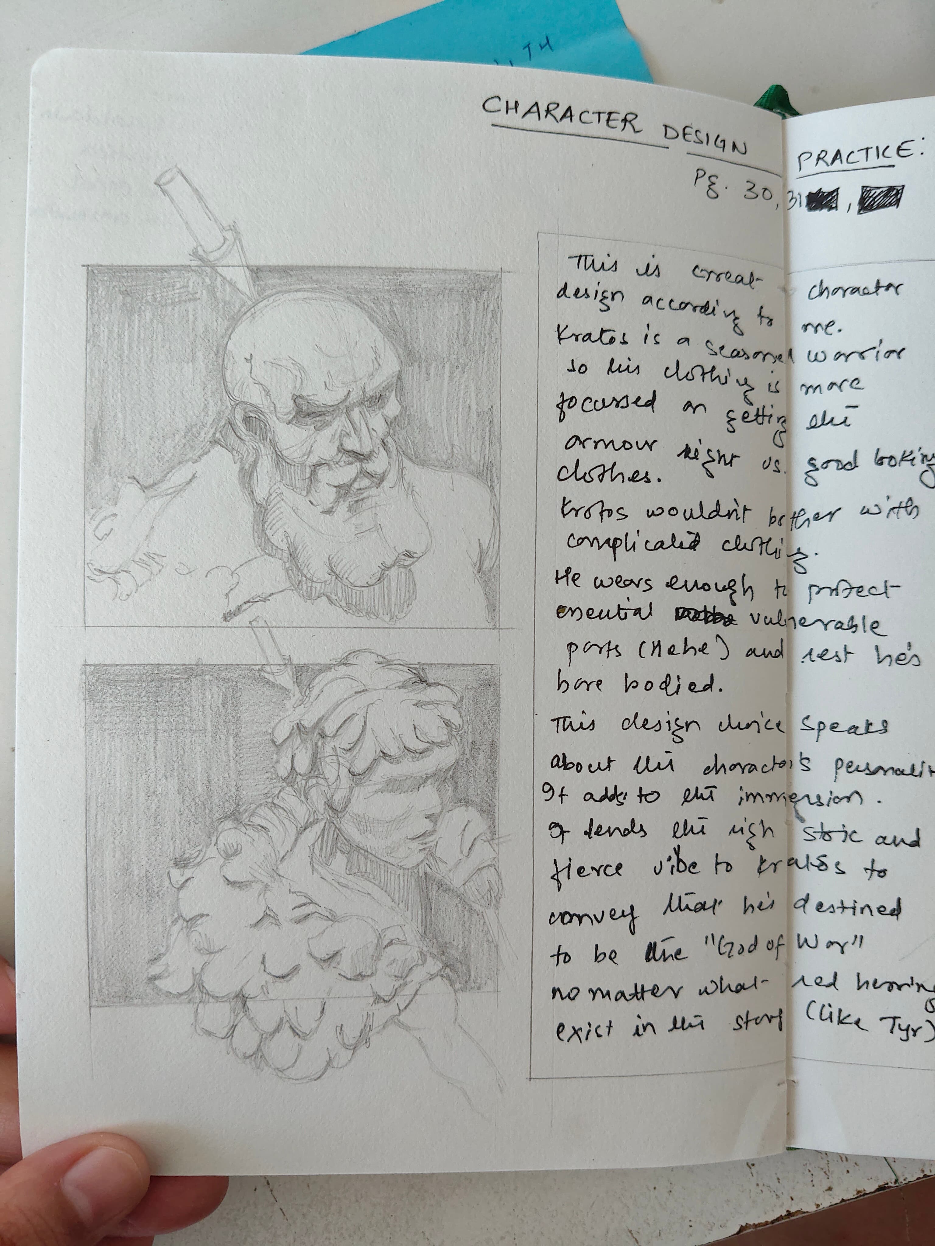 Breaking down how the designers built Kratos from shapes up.